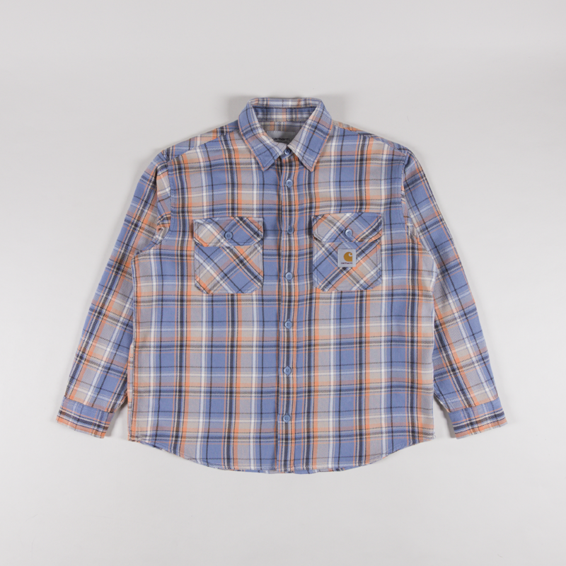 Carhartt WIP Tunick Shirt Check Gentle Blue