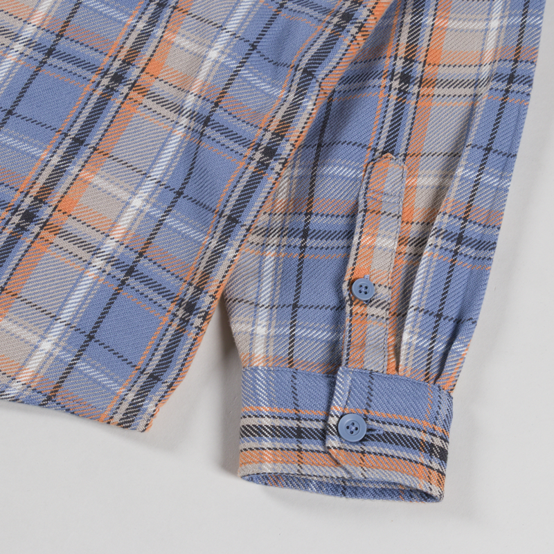 Carhartt WIP Tunick Shirt Check Gentle Blue-9