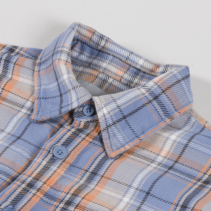 Carhartt WIP Tunick Shirt Check Gentle Blue-4