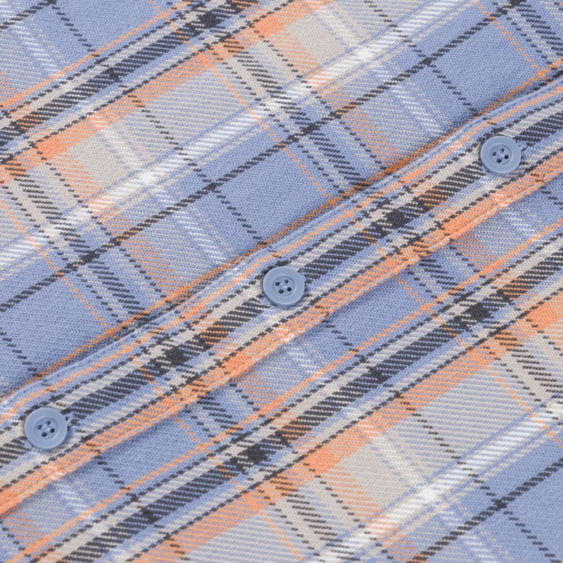 Carhartt WIP Tunick Shirt Check Gentle Blue-6