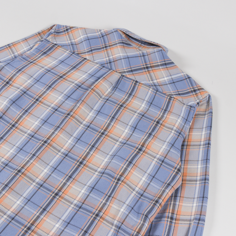 Carhartt WIP Tunick Shirt Check Gentle Blue-3