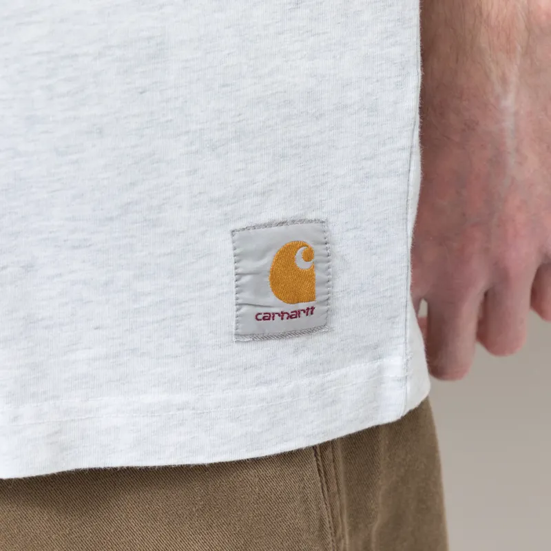 Carhartt WIP WIP III T Shirt Ash Heather-9
