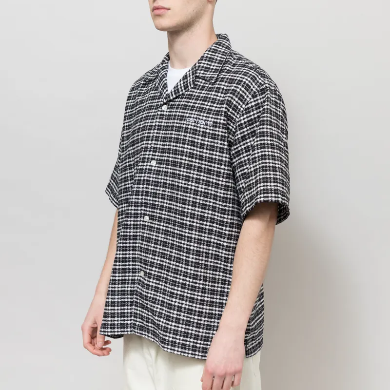 Carhartt WIP Kander Shirt Check Black-1