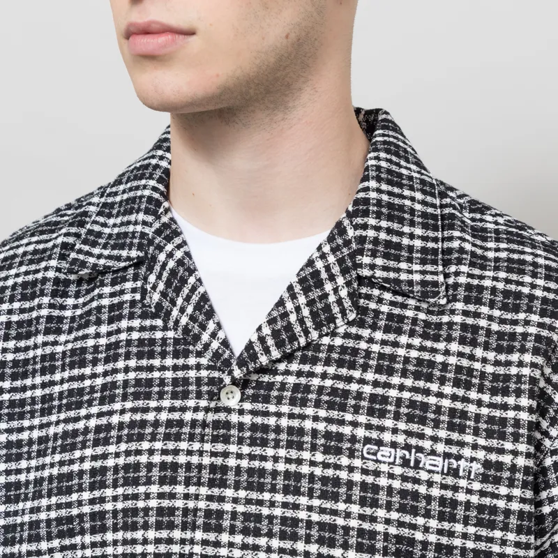 Carhartt WIP Kander Shirt Check Black-4