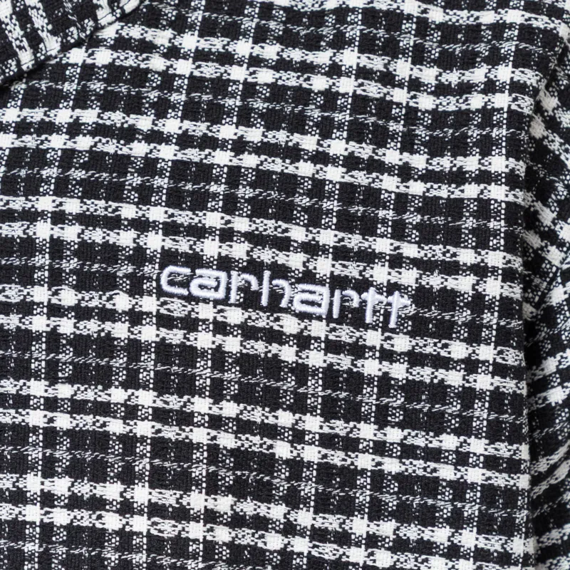 Carhartt WIP Kander Shirt Check Black-5