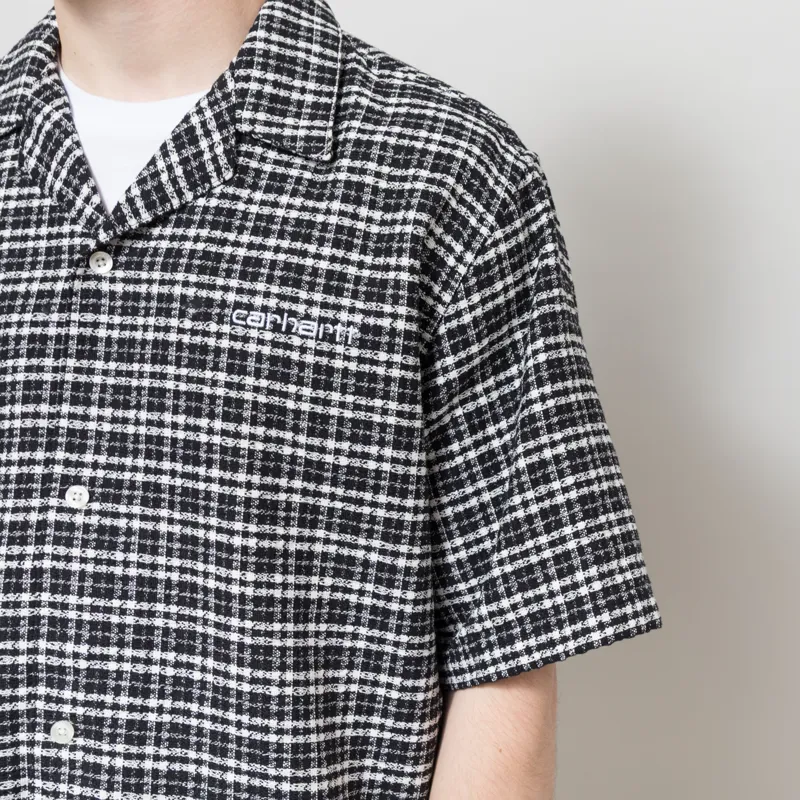 Carhartt WIP Kander Shirt Check Black-3