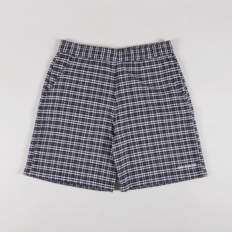 Carhartt WIP Kander Shorts Check Black