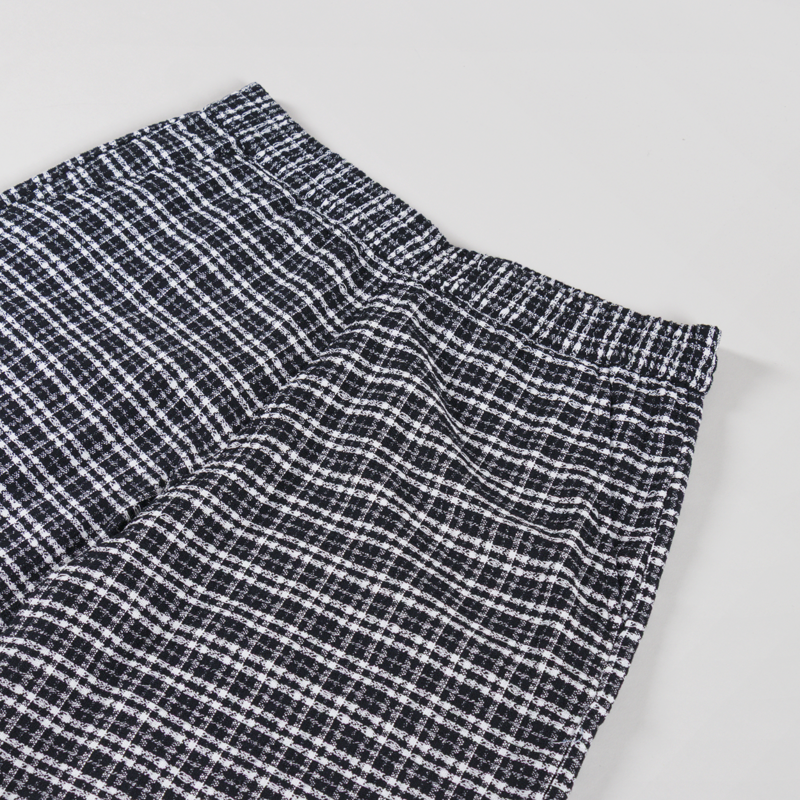 Carhartt WIP Kander Shorts Check Black-3