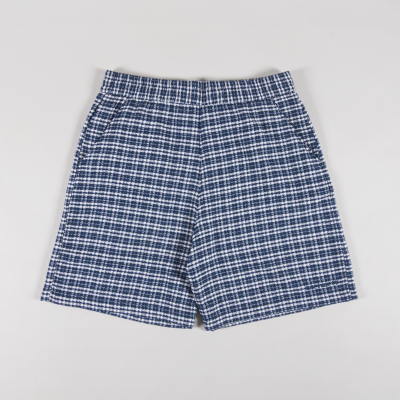 Carhartt WIP Kander Shorts Check Blue River