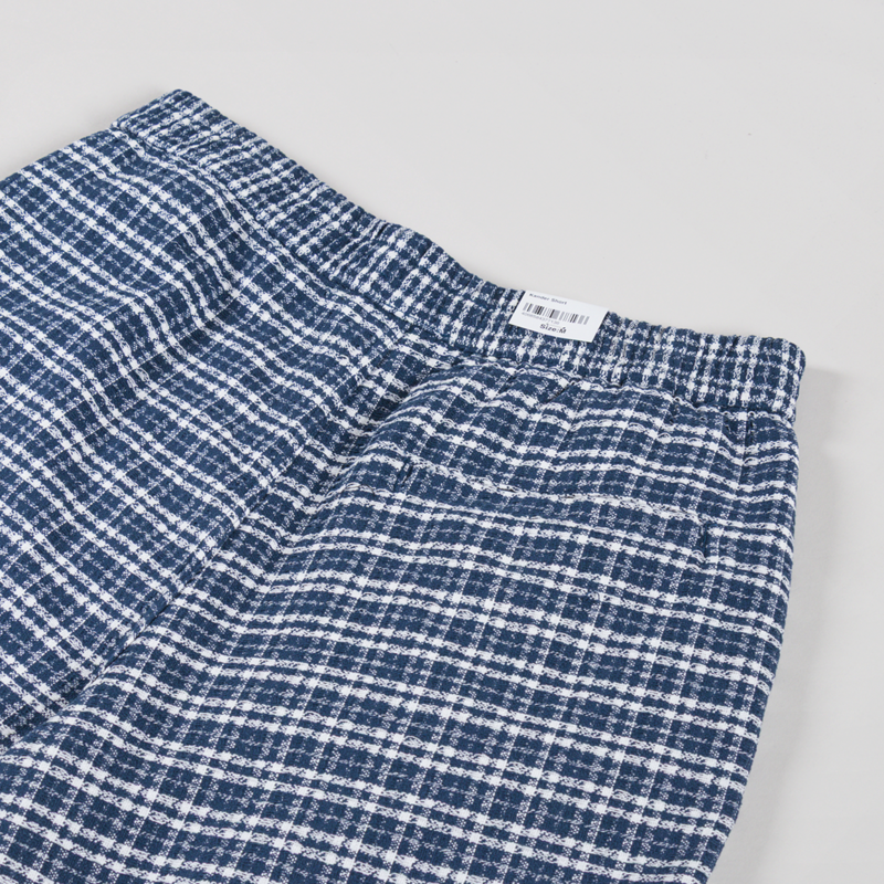 Carhartt WIP Kander Shorts Check Blue River-3