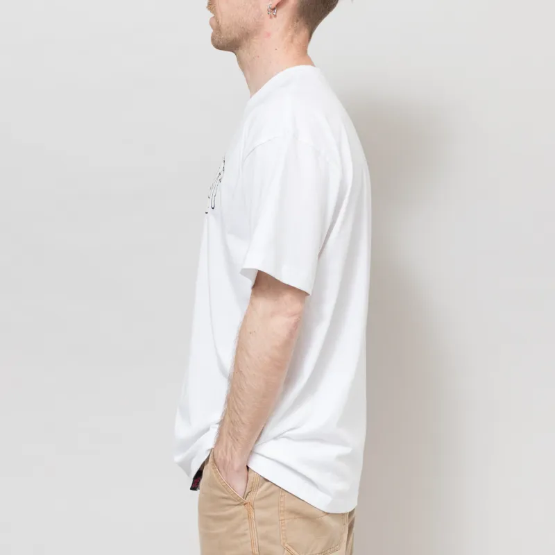 Carhartt WIP Cloud Script T Shirt White-2