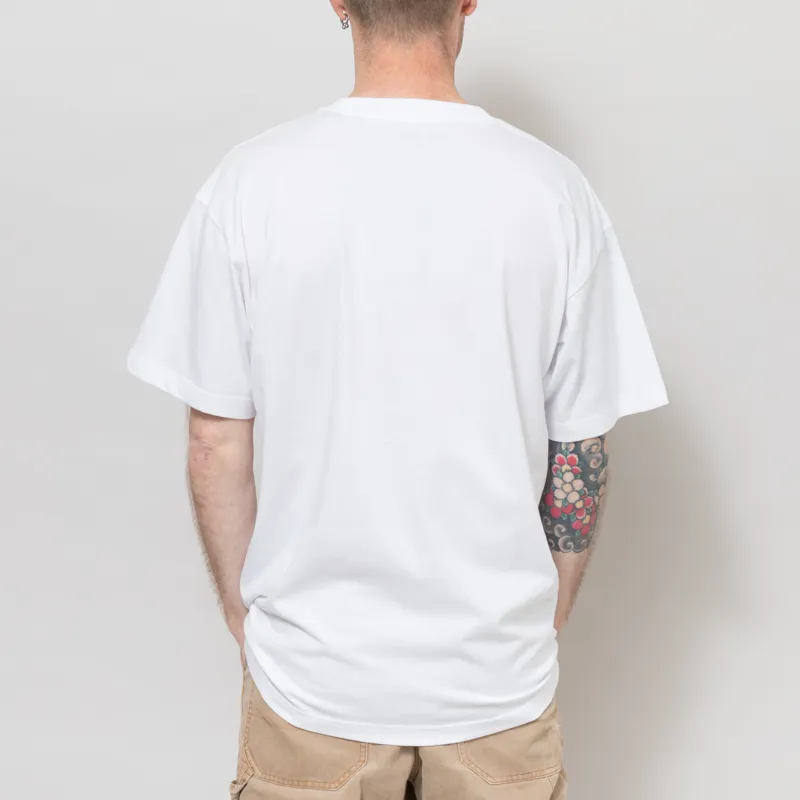 Carhartt WIP Cloud Script T Shirt White-3
