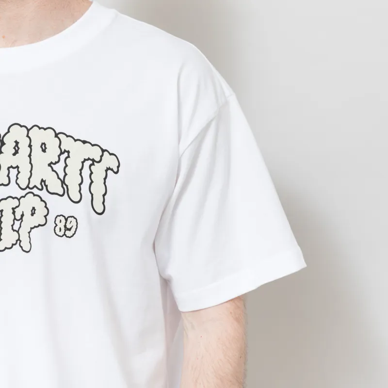 Carhartt WIP Cloud Script T Shirt White-5