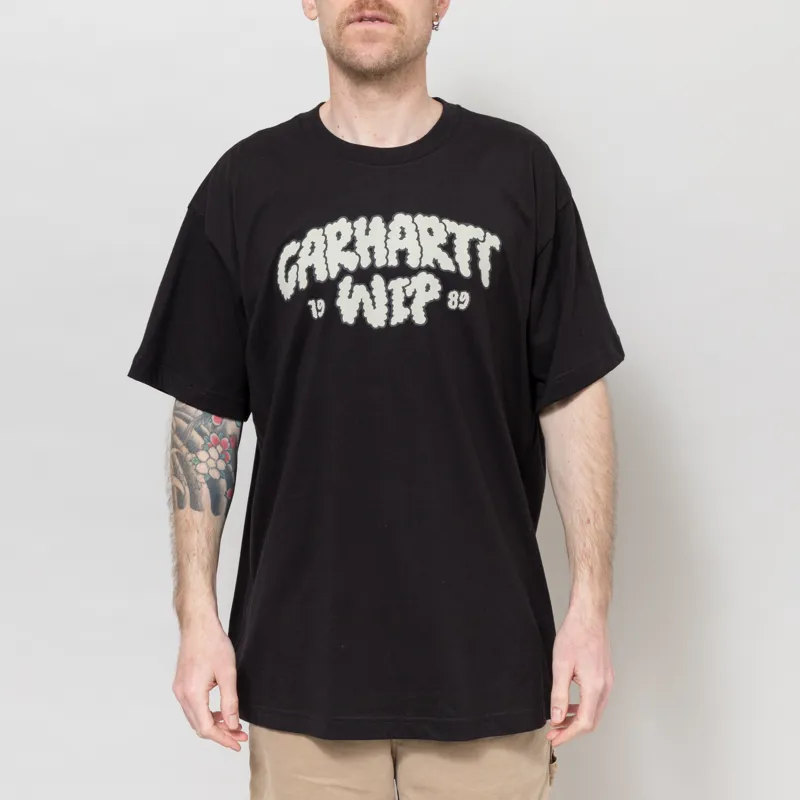 Carhartt WIP Cloud Script T Shirt Black
