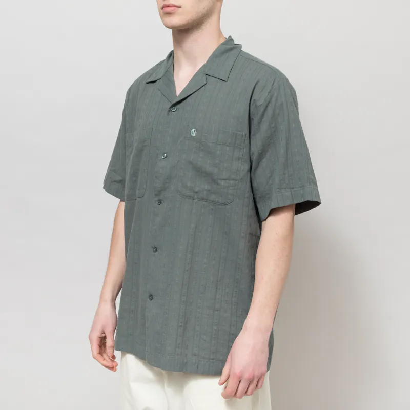 Carhartt WIP Gareth Shirt Velvet Green-1