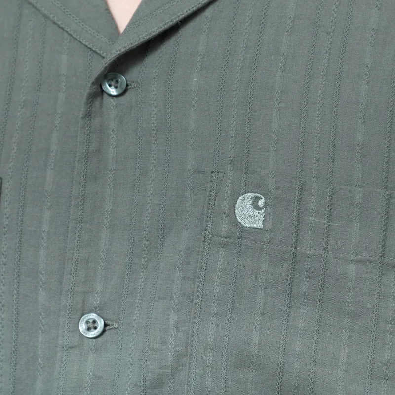 Carhartt WIP Gareth Shirt Velvet Green-5