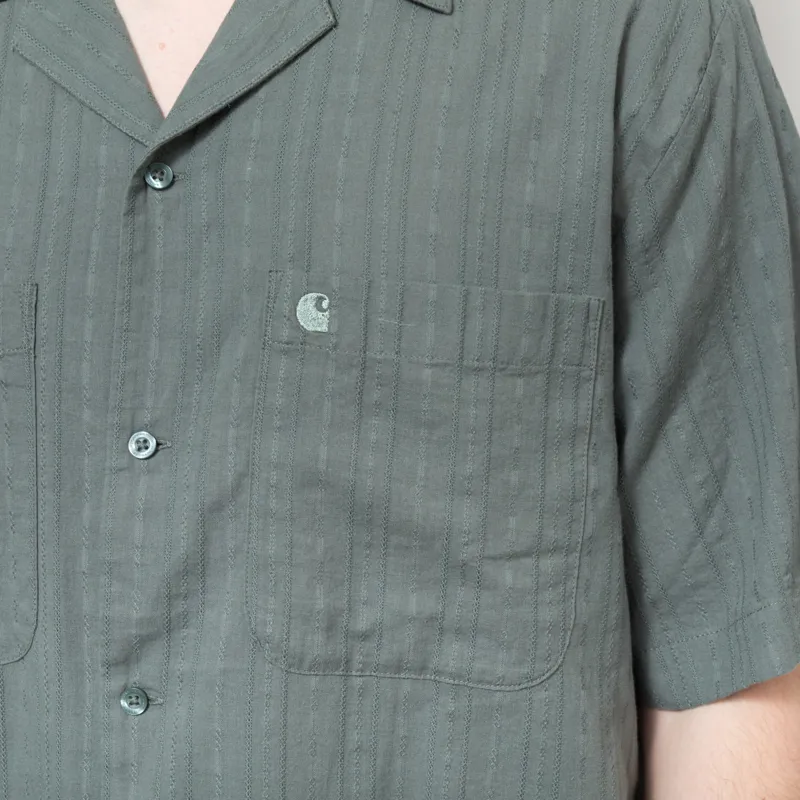Carhartt WIP Gareth Shirt Velvet Green-4