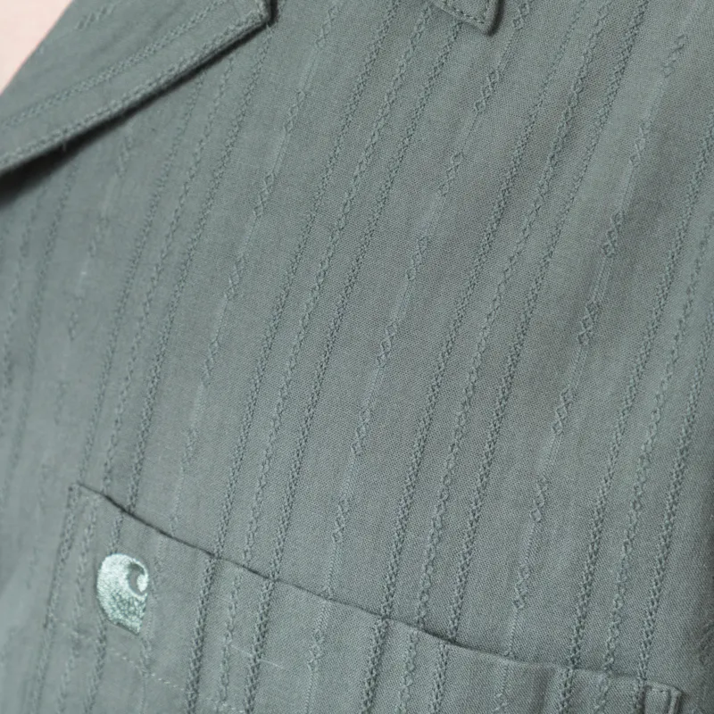 Carhartt WIP Gareth Shirt Velvet Green-6