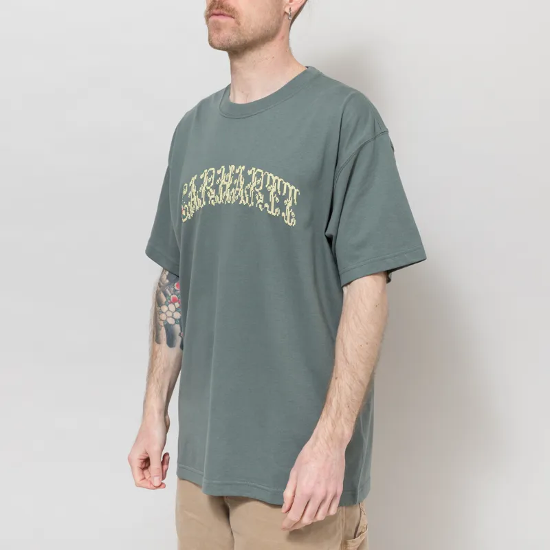 Carhartt WIP Monogram T Shirt Velvet Green-1