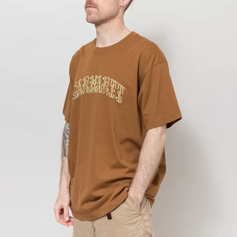Carhartt WIP Monogram T Shirt Hamilton Brown-1