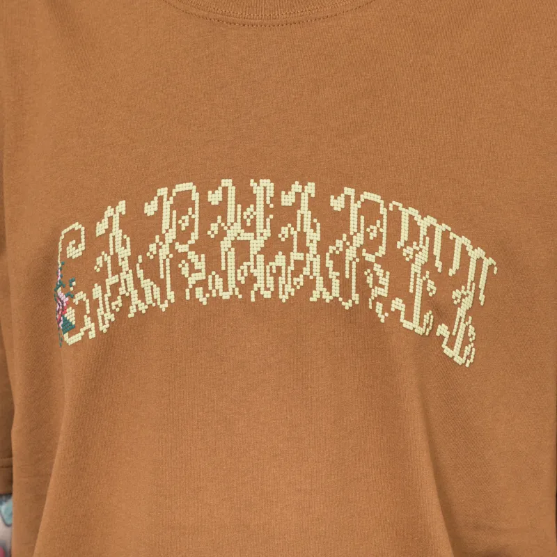 Carhartt WIP Monogram T Shirt Hamilton Brown-7