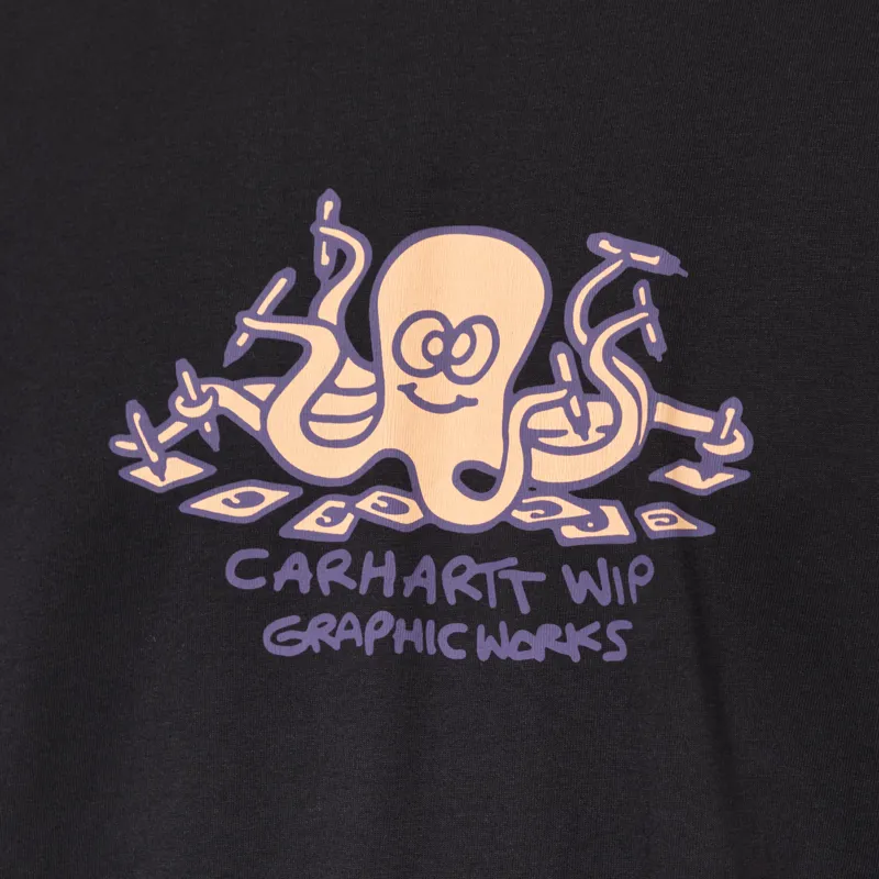 Carhartt WIP Ink Lab T Shirt Black-4