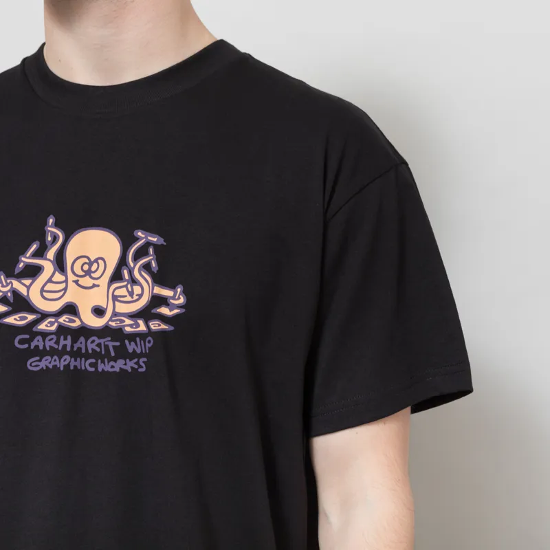 Carhartt WIP Ink Lab T Shirt Black-3