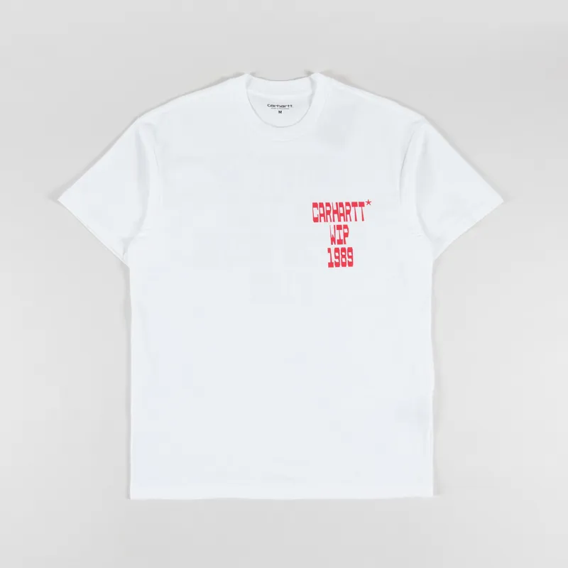 Carhartt WIP Blocks T Shirt White-1