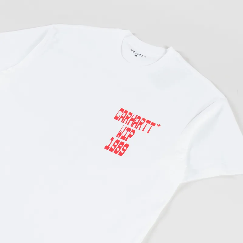 Carhartt WIP Blocks T Shirt White-3