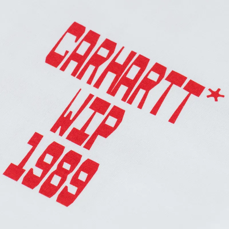 Carhartt WIP Blocks T Shirt White-5