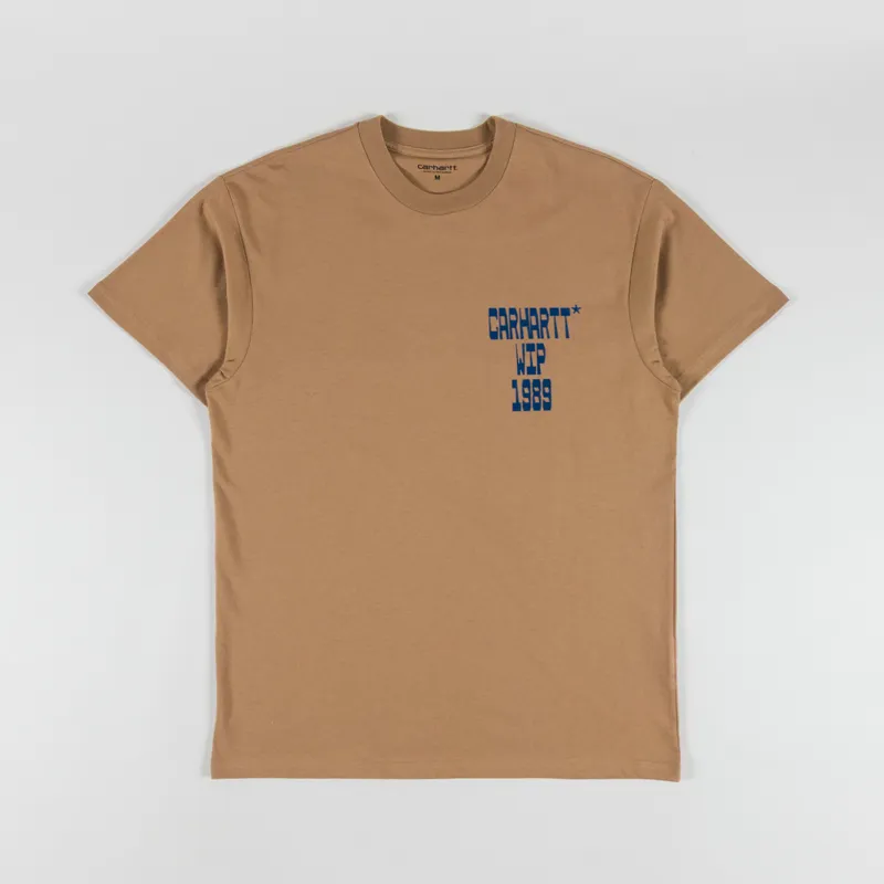 Carhartt WIP Blocks T Shirt Peanut-1