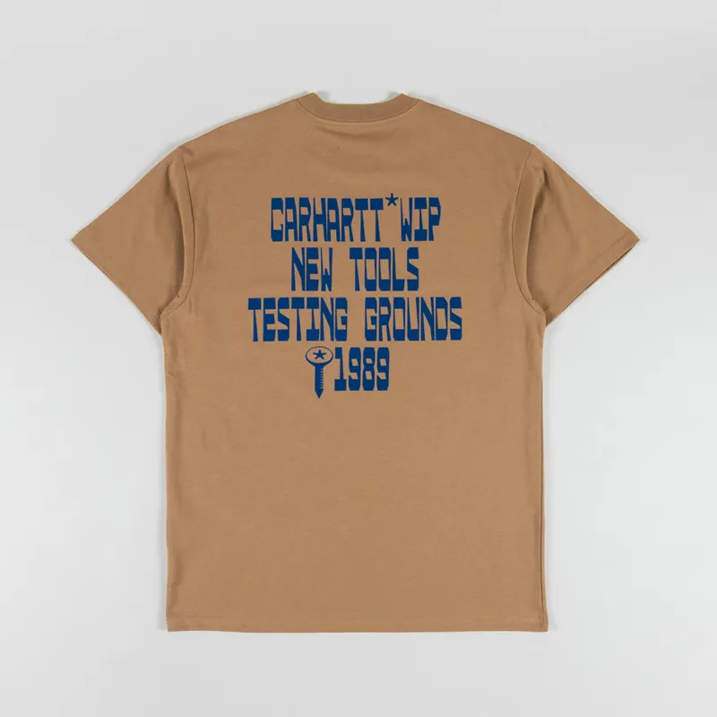 Carhartt WIP Blocks T Shirt Peanut