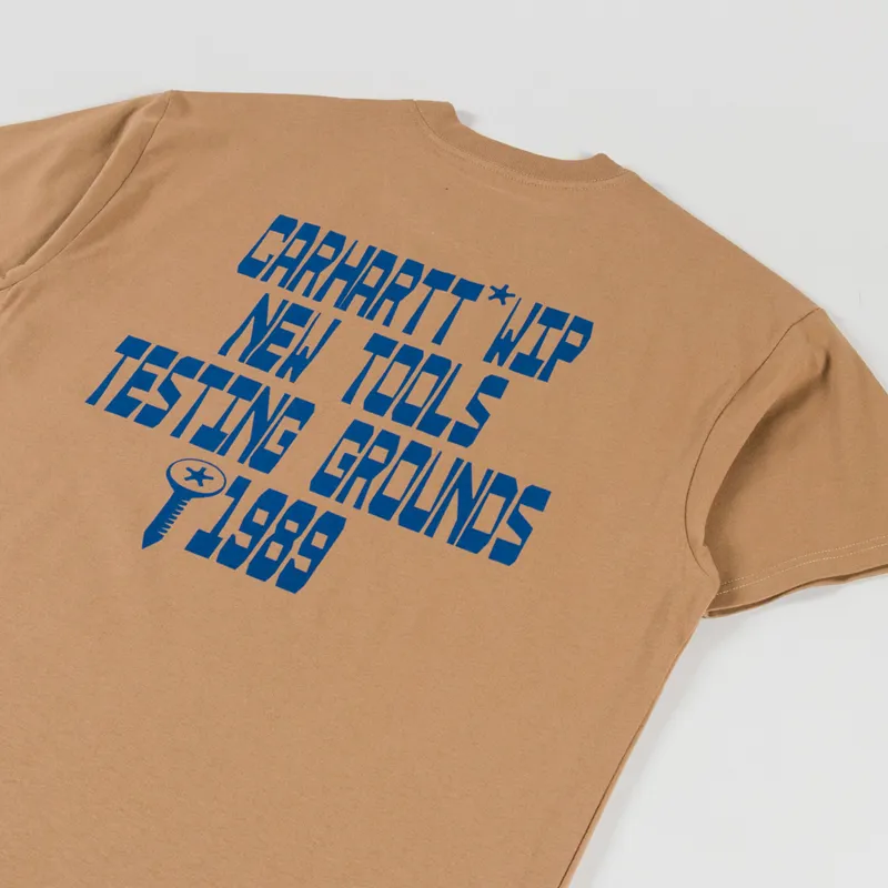 Carhartt WIP Blocks T Shirt Peanut-2