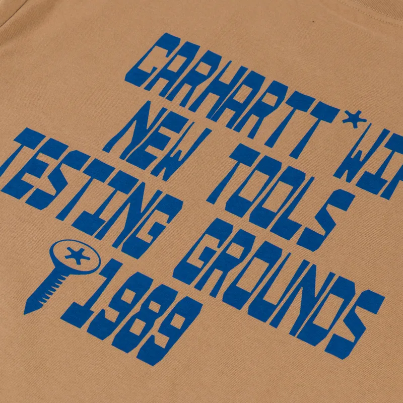Carhartt WIP Blocks T Shirt Peanut-4