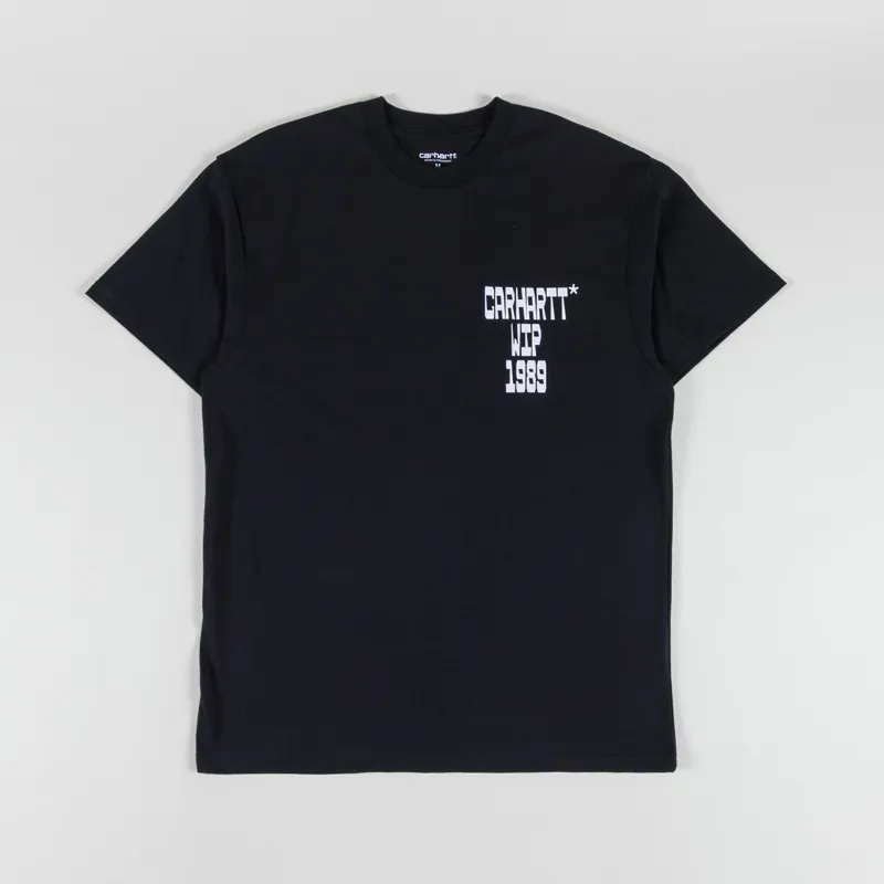Carhartt WIP Blocks T Shirt Black-1