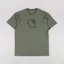 Carhartt WIP Barbwire C T Shirt Dollar Green
