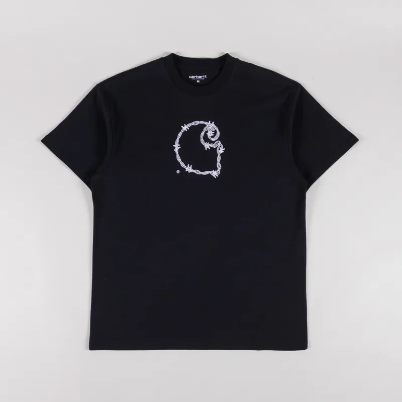 Carhartt WIP Barbwire C T Shirt Black