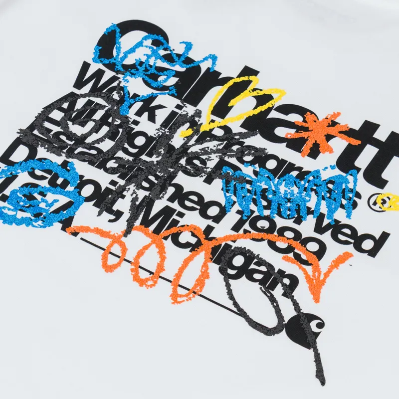 Carhartt WIP Primary T Shirt White-4