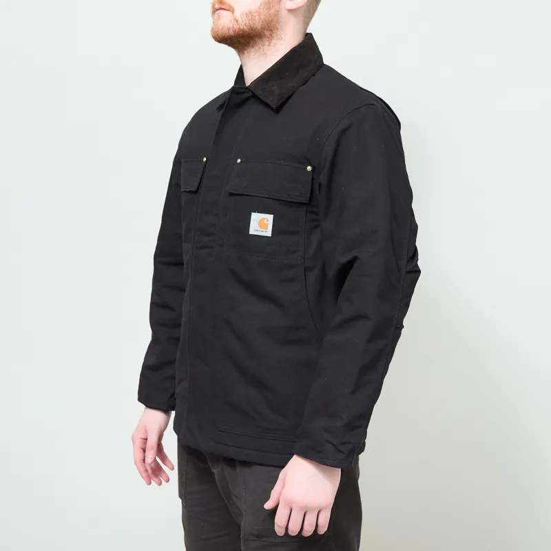 Carhartt WIP OG Arctic Coat Black Rigid-1