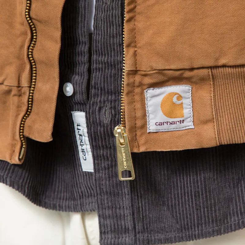 Carhartt WIP OG Santa Fe Jacket Hamilton Brown Tobacco Grind Wash-7