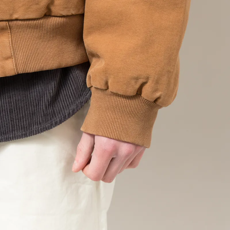 Carhartt WIP OG Santa Fe Jacket Hamilton Brown Tobacco Grind Wash-10