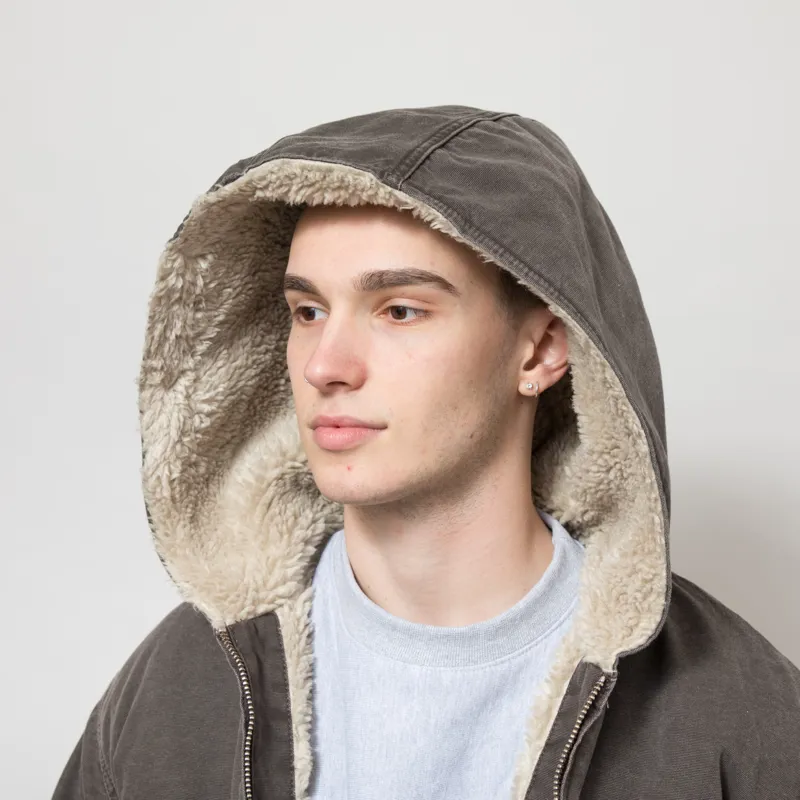 Carhartt WIP Mitch Jacket Brass Dusky Canvas-5