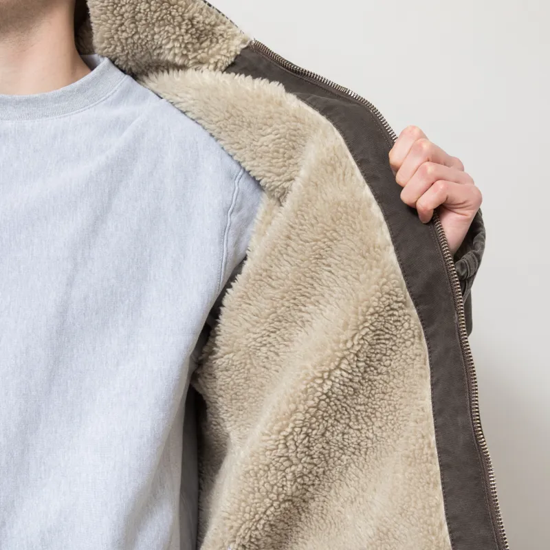 Carhartt WIP Mitch Jacket Brass Dusky Canvas-7