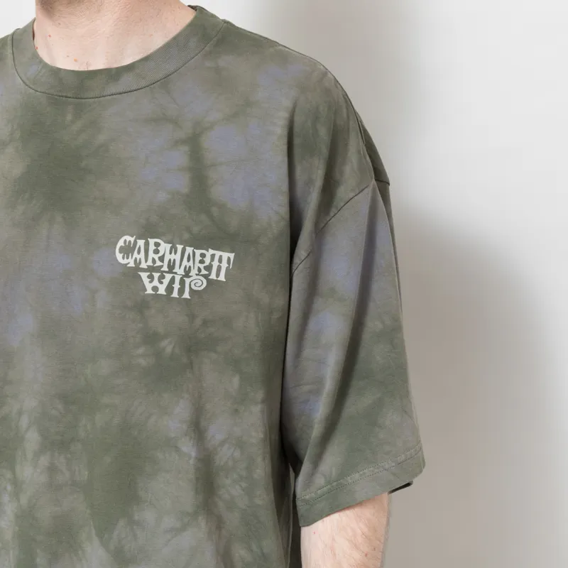 Carhartt WIP Radiate T Shirt Yosemite Dollar Green-5