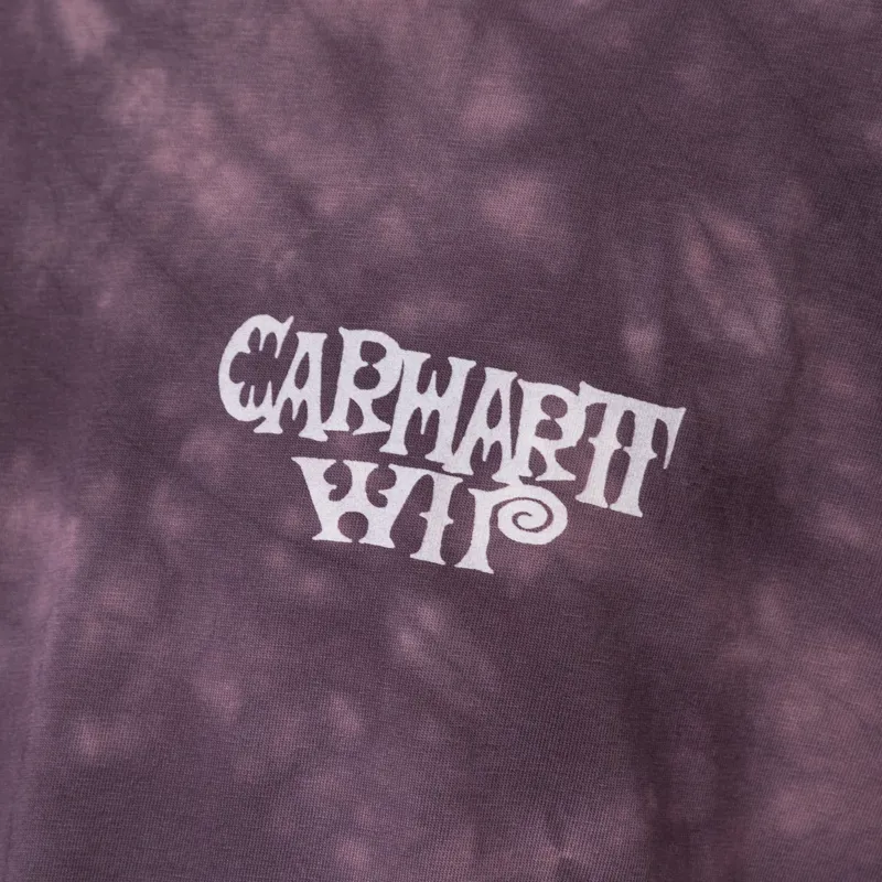 Carhartt WIP Radiate T Shirt Yosemite Cozy Purple-4