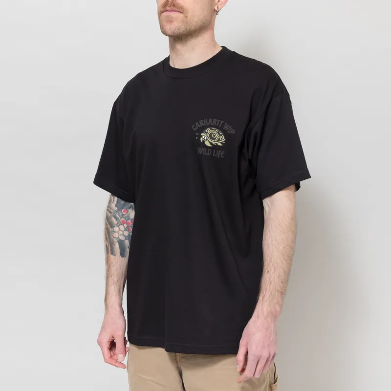 Carhartt WIP Wild Life T Shirt Black-2