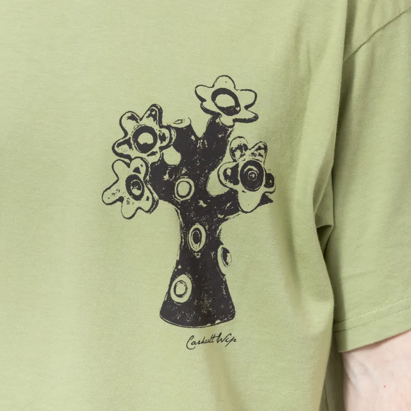 Carhartt WIP Forma T Shirt Gentle Green-7