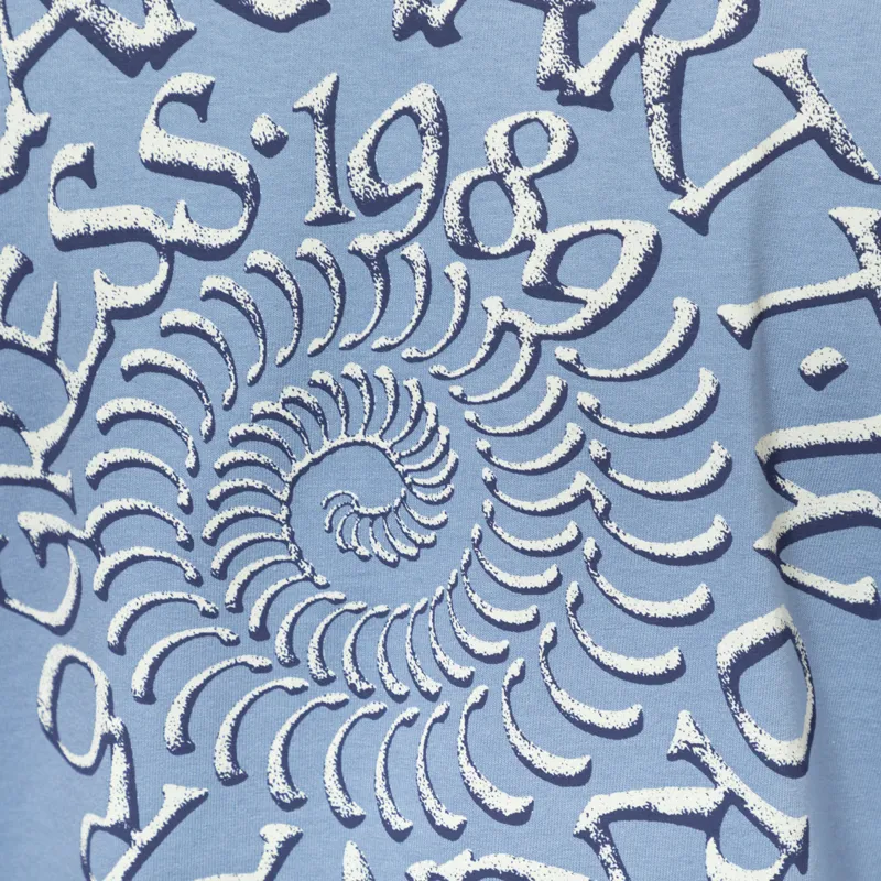 Carhartt WIP Spirals T Shirt Gentle Blue-5