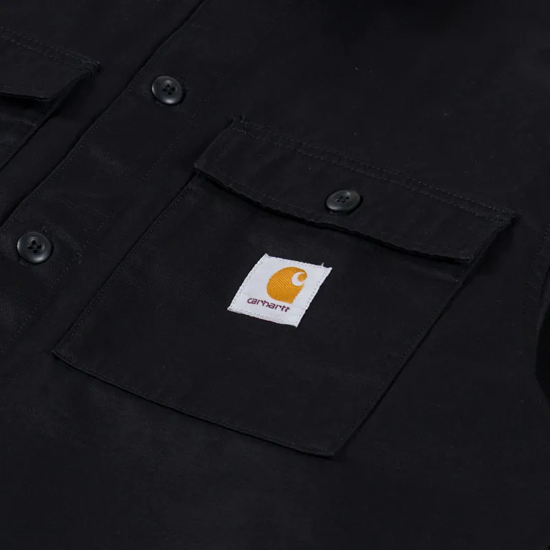 Carhartt WIP Kelly Shirt Jac Black-4