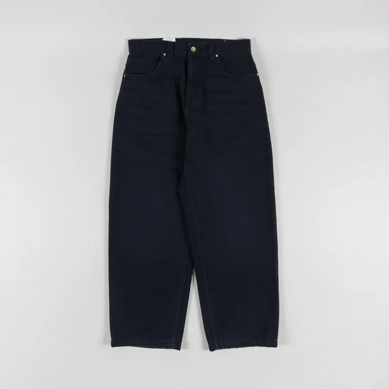 Carhartt WIP Brandon Pant Black Grind Wash-1